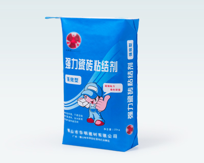 Tile adhesive valve pocket