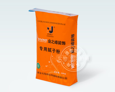 Decorative material packaging bag